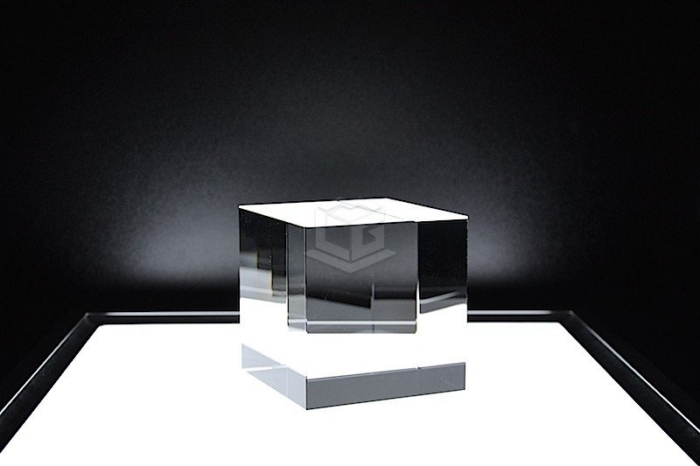Kristallglas Würfel C40 | 3D Glasinnengravur