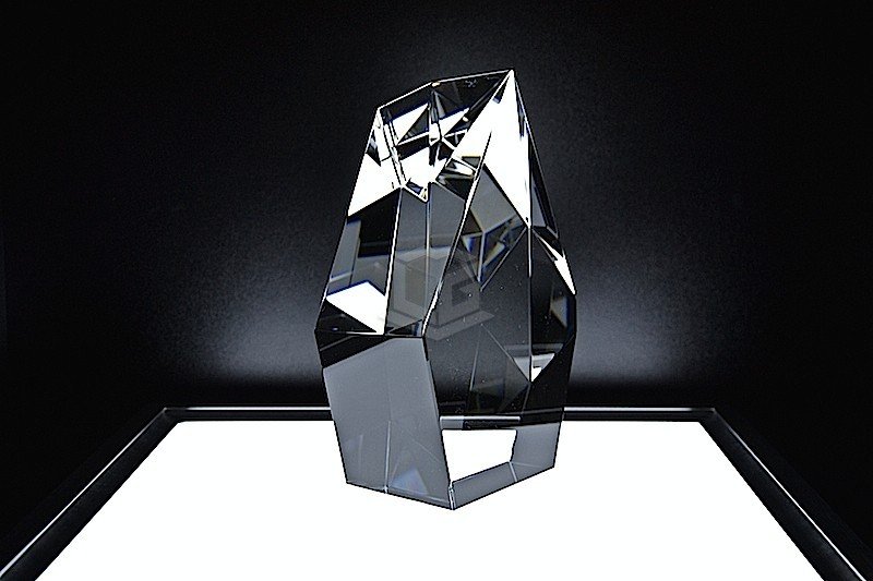 Kristallglas Pokal Prestige | 2D/3D Glasinnengravur