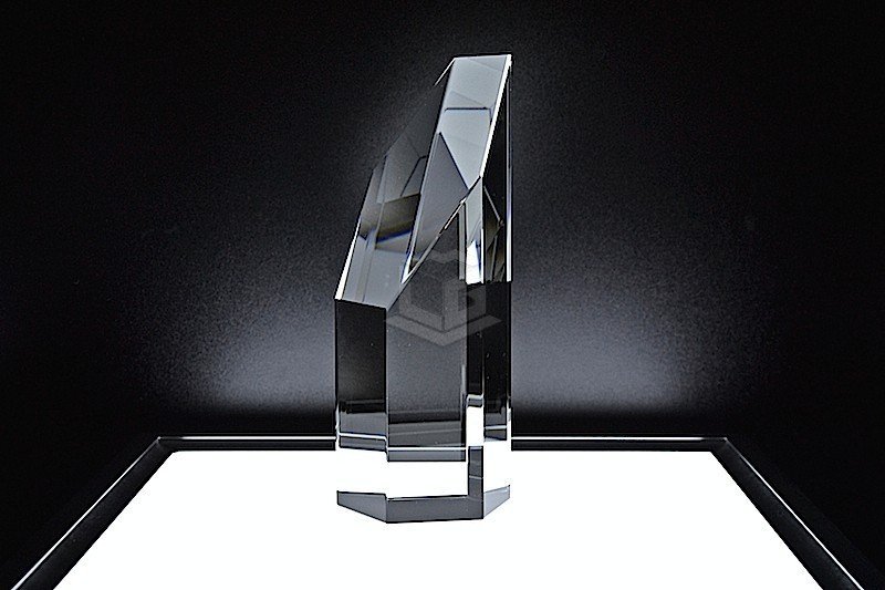 Kristallglas Pokal HT | 2D/3D Glasinnengravur