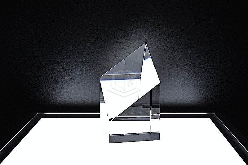 Kristallglas Pokal RT | 2D/3D Glasinnengravur