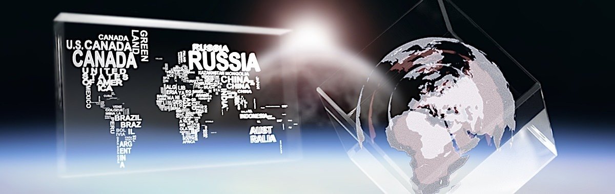 Erde / Art &amp; Design | 3D Motiv Glasinnengravur